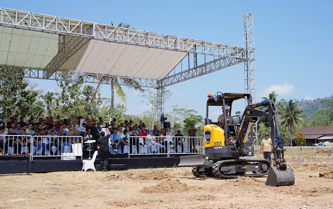 VOLVO CE LAUNCHES ELECTRIC MACHINE SALES IN INDONESIA